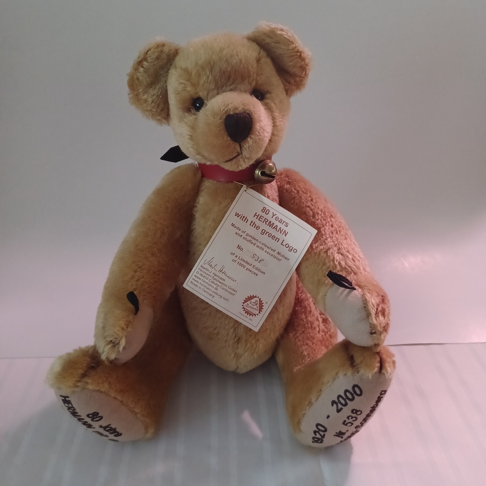 Nwt Hermann vintage teddy bear
